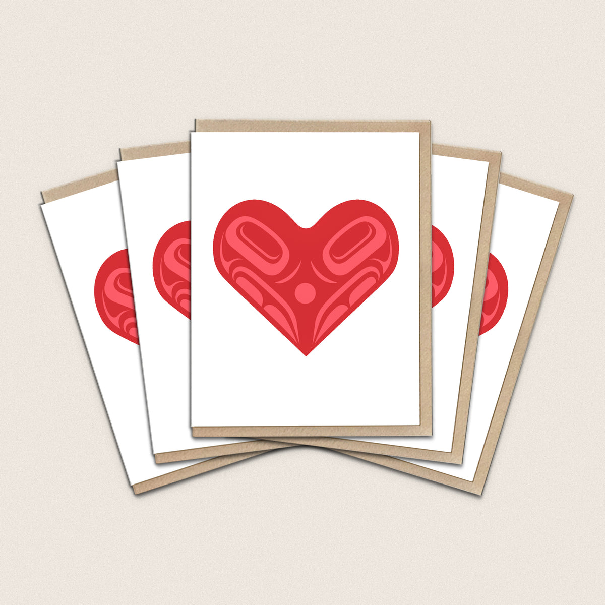 Raven Heart Card – Nick Alan Art