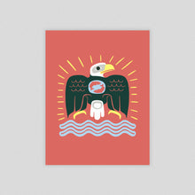 Load image into Gallery viewer, Happy Eagle Print