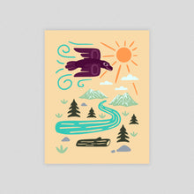 Load image into Gallery viewer, Raven's View Print