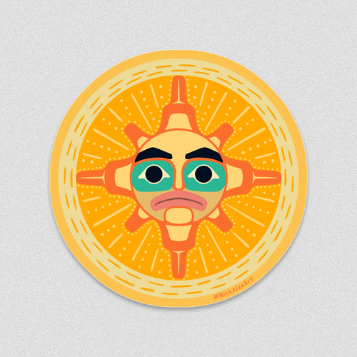 Sun Sticker