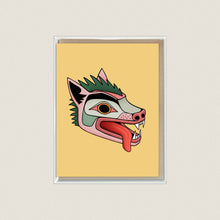 Load image into Gallery viewer, Crazy Wolf Card