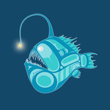 Load image into Gallery viewer, Angler Fish Print