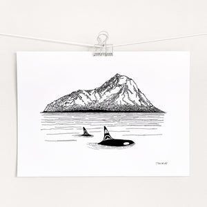 Orcas Island Print