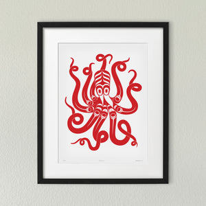 Octopus Screen Print (Limited Edition)