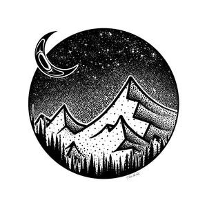 Tlingit Moon Print