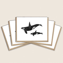 Load image into Gallery viewer, Baby Orca Card