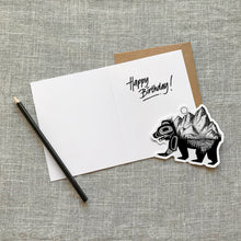 Load image into Gallery viewer, Black Bear Sticker