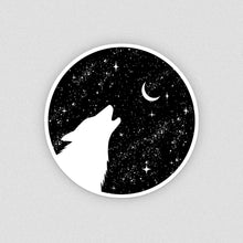 Load image into Gallery viewer, Howling Wolf Sticker