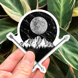 Full Moon Sticker