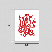 Load image into Gallery viewer, Octopus Print