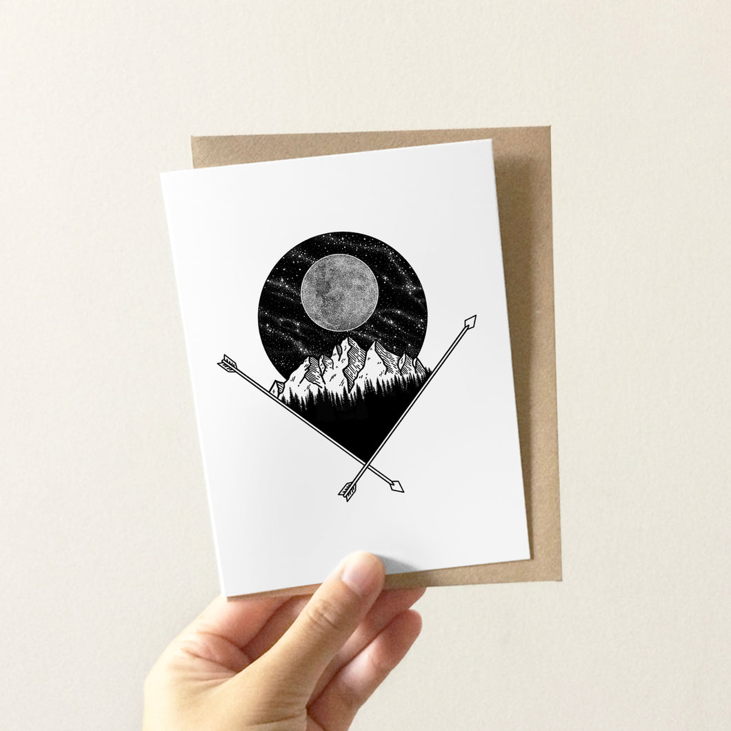 Full Moon Card