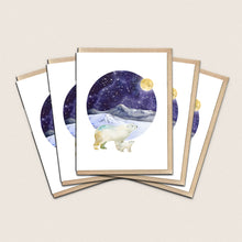 Load image into Gallery viewer, Polar Bears Card