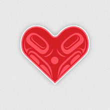 Load image into Gallery viewer, Raven Heart Sticker