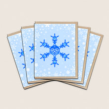 Load image into Gallery viewer, Snowflake Card