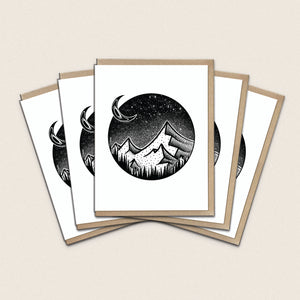 Tlingit Moon Card