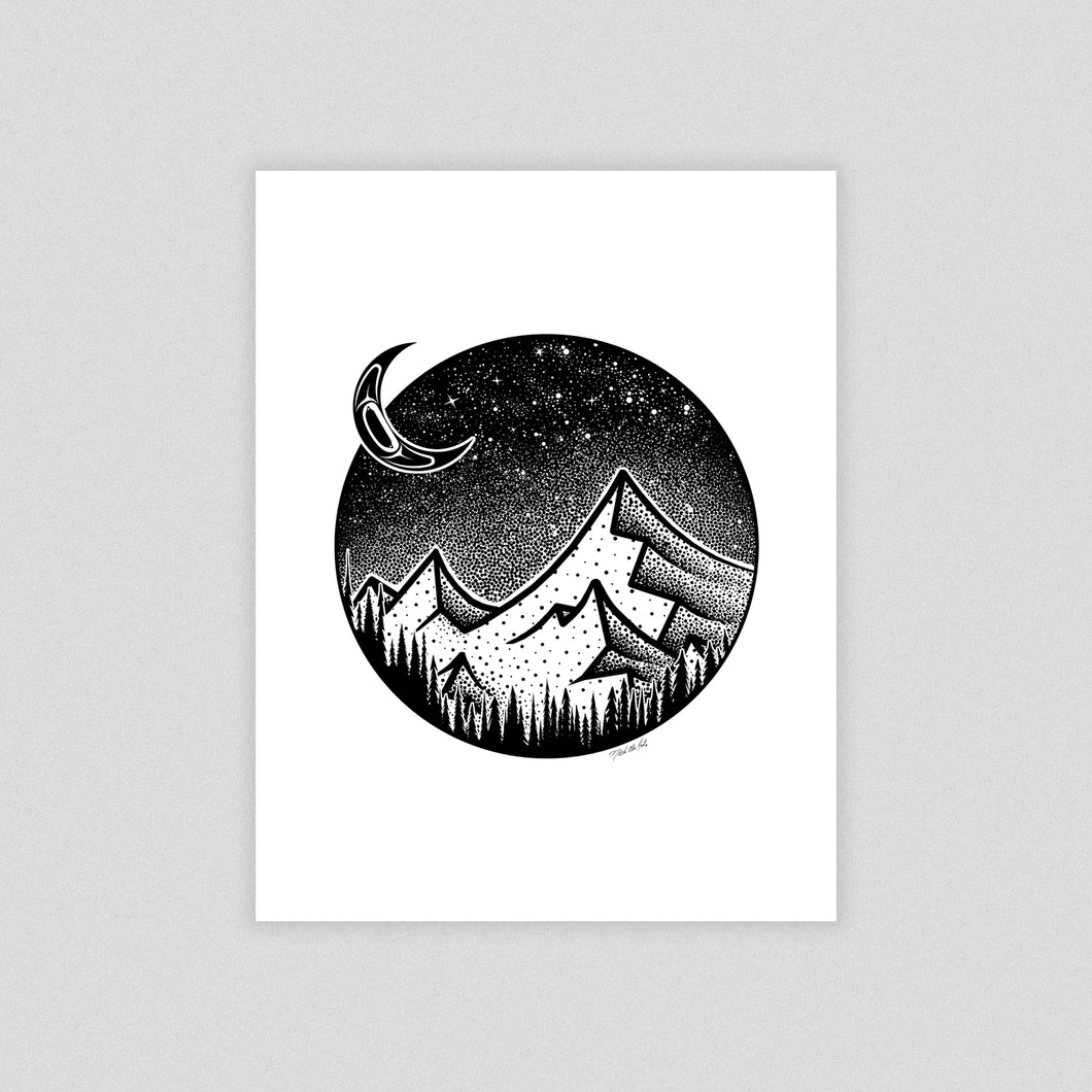 Tlingit Moon Print
